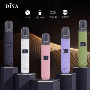 DIYA叮啞電子煙皮革系列一代主機-通用1代電子煙【五色可選】